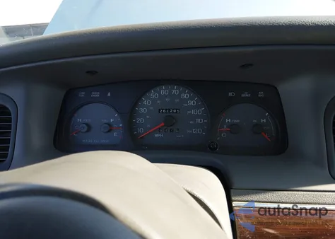 2003 Mercury Grand Marquis Ls z USA, uszkodzony, nr VIN 2MEHM75W13X650876